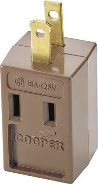 Three-Outlet Pole-Mount Adapter – White Finish