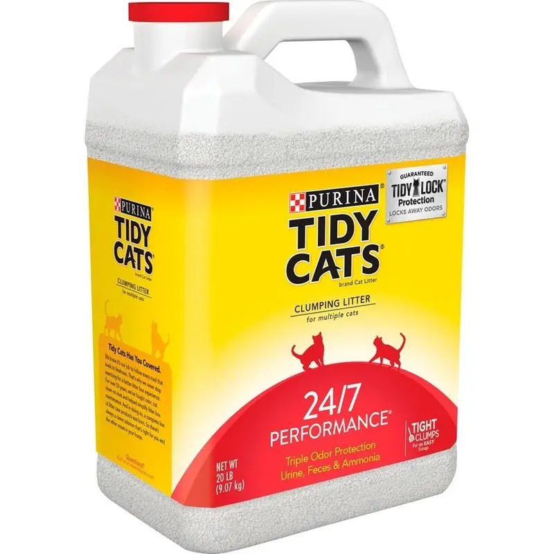 Tidy Cats Scoop 24/7 Performance Litter – Extended Odor Control for Multiple Cats