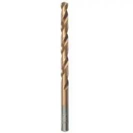 Titanium-Coated Jobber Drill Bit – 1/4-Inch Diameter