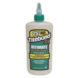 Titebond III Ultimate Wood Glue – Waterproof, 10-Ounce Bottle
