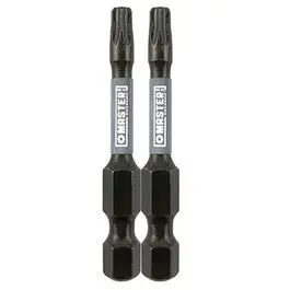 Torx T25 Impact Bit Pack – 2-Inch Length, 2-Piece Durable Set