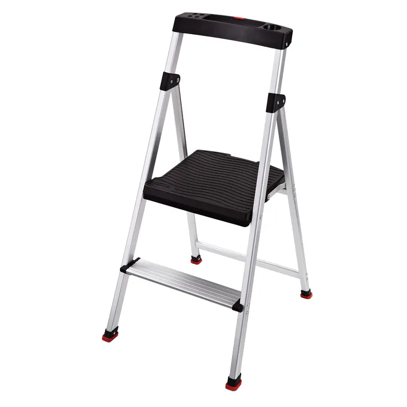 Tricam 2-Step Lightweight Aluminum Folding Stool