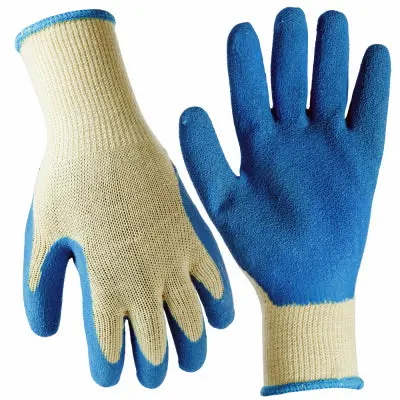 True Grip Latex-Coated Work Gloves – Reinforced Palm for Enhanced Grip and Durability