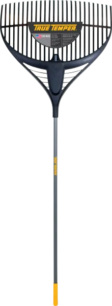 True Temper 26-Inch Polyethylene Leaf Rake