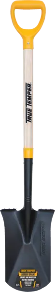 True Temper Border Spade for Edging and Precision Digging