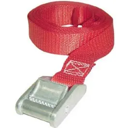Two 13-Foot Heavy-Duty Lash Straps with Ratchet Buckles