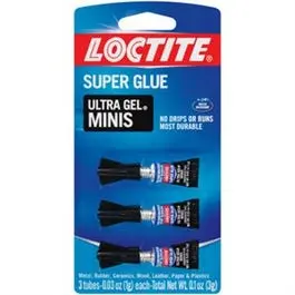 U-Gel Super Glue – Precision 1-Gram Applicators, 3-Pack