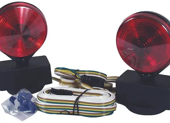 Uriah Magnetic Towing Light Kit with 25-Foot Harness – No-Drill Trailer Lighting