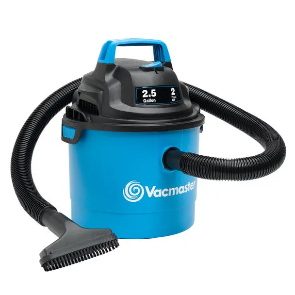 Vacmaster VBV225 2.5-Gallon Wet/Dry Vacuum – 2 Peak HP, Wall-Mountable Design