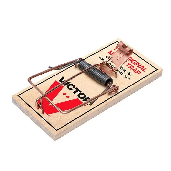 Victor Metal Pedal Mouse Trap – Heavy-Duty Snap Design