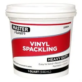 Vinyl-Based Spackling Paste – 32 oz (1-Quart) Repair Filler