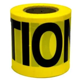 Weather-Resistant Yellow Caution Tape – 3-Inch x 300-Foot
