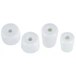 White Doorstop Replacement Tips – 8-Pack