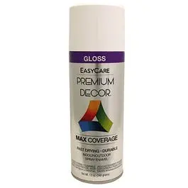 White Gloss Decorative Spray Paint – 12 oz