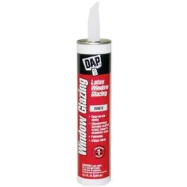 White Latex Window Glazing Compound – 10.5 oz