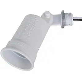 White Porcelain Weatherproof Lampholder Socket for Outdoor Lighting