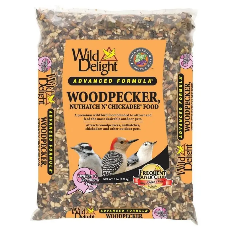 Wild Delight Woodpecker, Nuthatch & Chickadee Bird Food – Specialty Mix