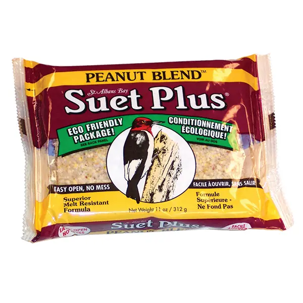 Wildlife Sciences Peanut-Blend Suet for Backyard Birds