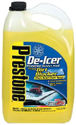 Windshield Washer Fluid with De-Icer – 1-Gallon Container