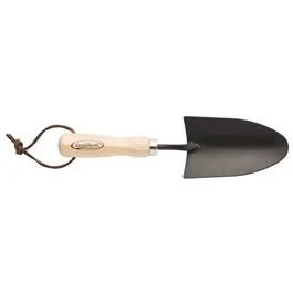 Wood-Handle Garden Transplanter – 11.5-Inch Length