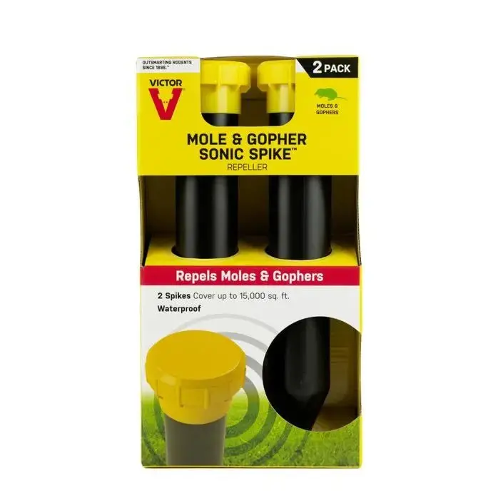 Woodstream Victor Sonic Spike Ultrasonic Pest Repeller for Outdoors