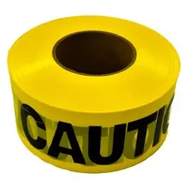 Yellow Waterproof Caution Tape – 1000 Foot Roll
