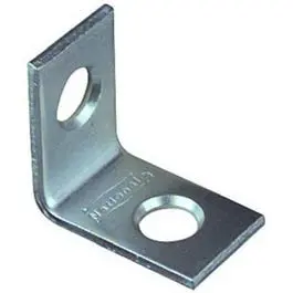 Zinc Corner Braces – 0.75 x 0.5 Inch, 4-Pack