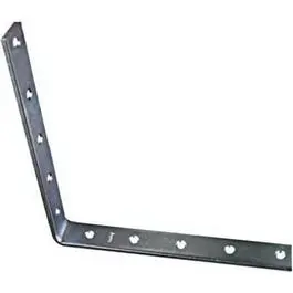 Zinc Corner Bracket – 10 Inch by 1.25 Inch