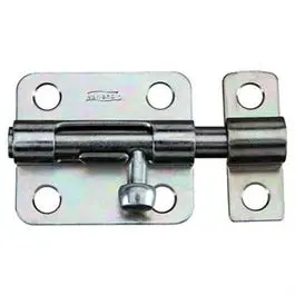 Zinc-Plated Door Barrel Bolt – 2.5 in Security Latch for Interior Doors