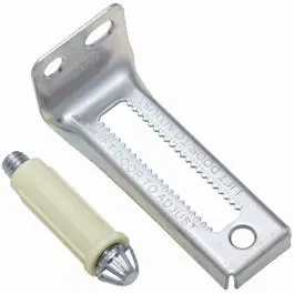 Zinc-Plated Folding Door Bottom Pivot Assembly