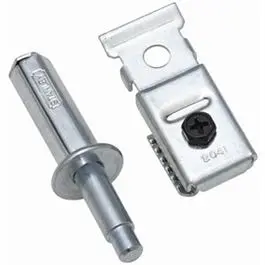 Zinc-Plated Folding Door Upper Pivot Kit