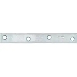 Zinc-Plated Mending Plate – 3/4 x 6 Inches for Wood Repairs
