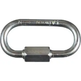 Zinc-Plated Quick-Release Chain Connecting Link – 3/16 Inch