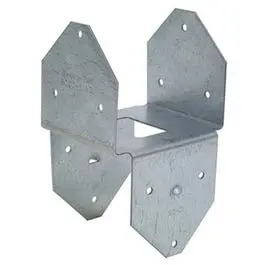 ZMAX-Coated Double Post Cap – Reinforced Top Cover for Wood Posts