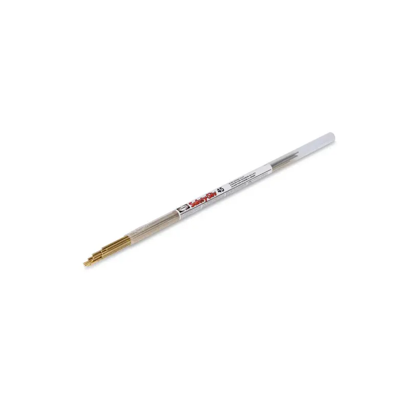 Harris Safety-Silv 45 Silver Brazing Alloy – 1/8" Diameter (3.2 Mm), 15 Oz Tube 1