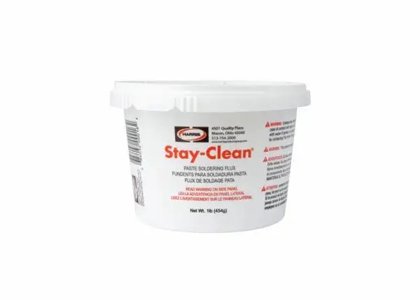 Harris Stay-Clean Soldering Flux Paste – One-Pound Jar, Case Of 12 (Scpf1) 1