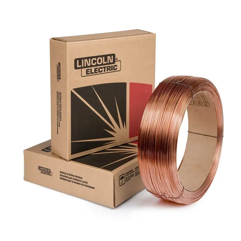 Lincoln La-85 Submerged Arc Welding Wire – 3/32" Diameter, 60 Lb Coil (Ed034426) 1