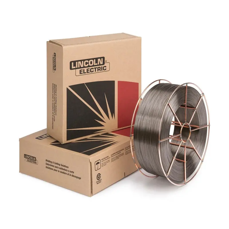 Lincoln Lincore Bu-G Flux-Cored Welding Wire – 0.045" Diameter, 25 Lb Plastic Spool (Ed029079) 1