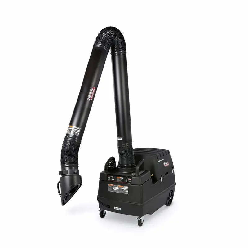 Lincoln Prism Mobile Fume Extractor With 13-Foot Articulating Arm, Merv 14 Filter, And Arc-Sensing Lamp Kit - K4259-5 1